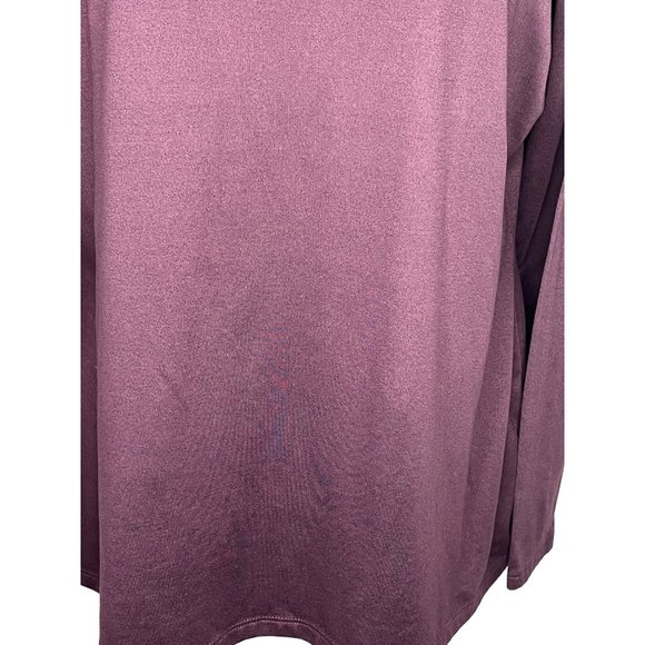 32° Heat top size XXL purple jersey round neck long sleeve four-way stretch - Picture 10 of 15
